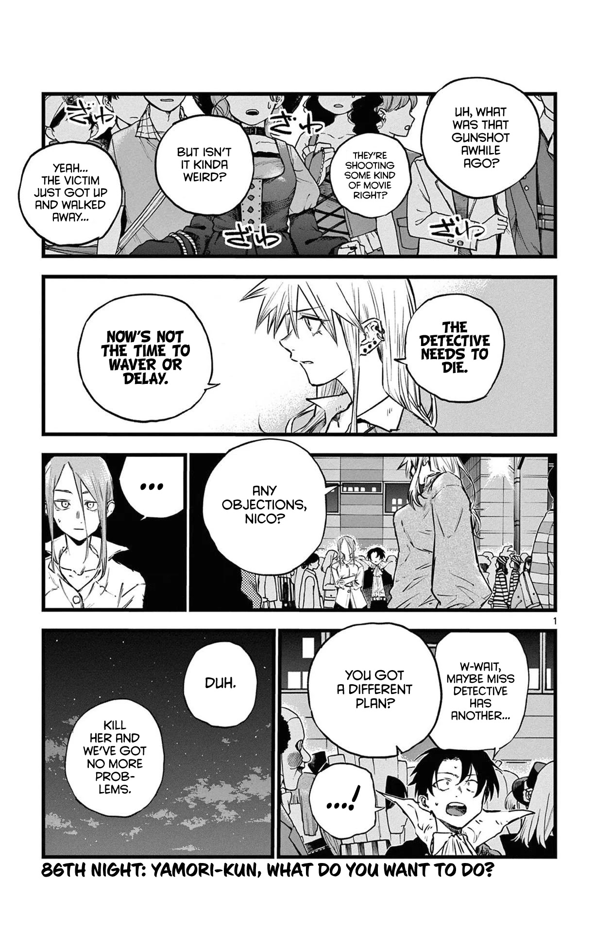 Song of the Night Walkers Chapter 86 page 1 - Chapter 86: Yamori-Kun, What Do You Want to Do?