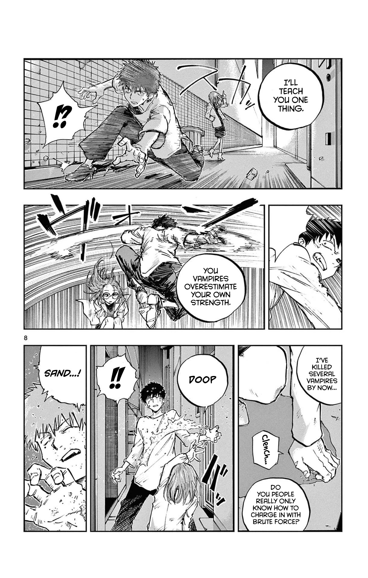 Song of the Night Walkers Chapter 86 page 8 - Chapter 86: Yamori-Kun, What Do You Want to Do?