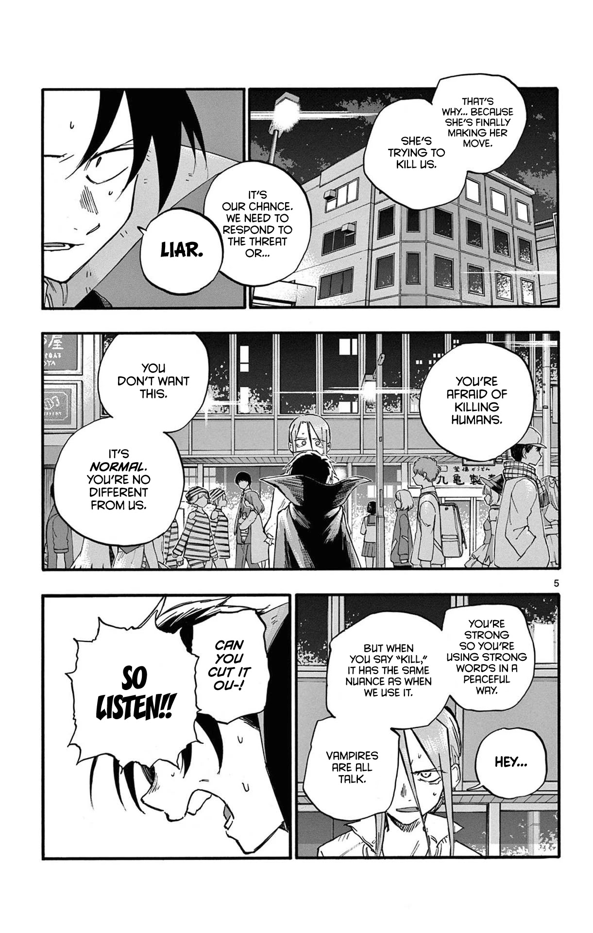 Song of the Night Walkers Chapter 87 page 5 - Chapter 87: So Now You Finally Feel Like It?
