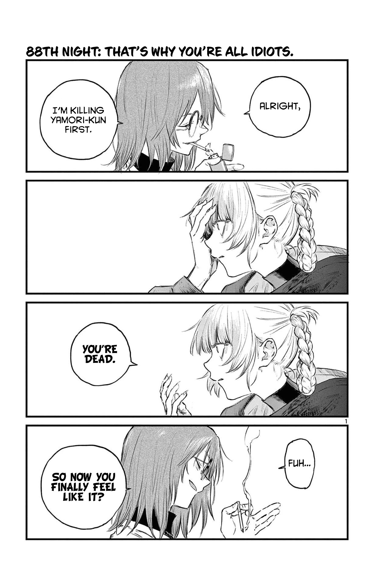 Song of the Night Walkers Chapter 88 page 1 - Chapter 88: That’s Why You’re All Idiots.