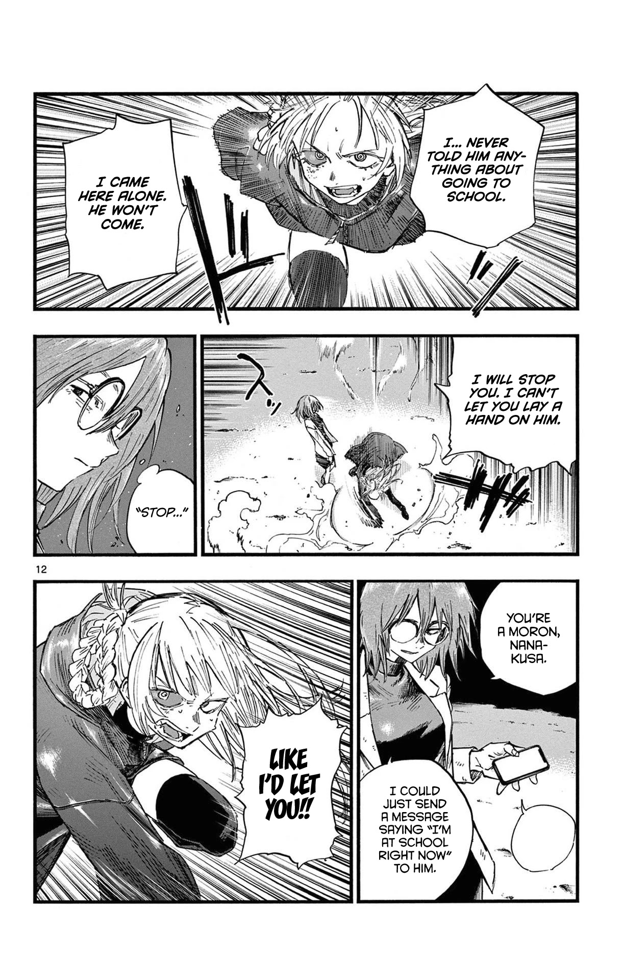 Song of the Night Walkers Chapter 88 page 12 - Chapter 88: That’s Why You’re All Idiots.