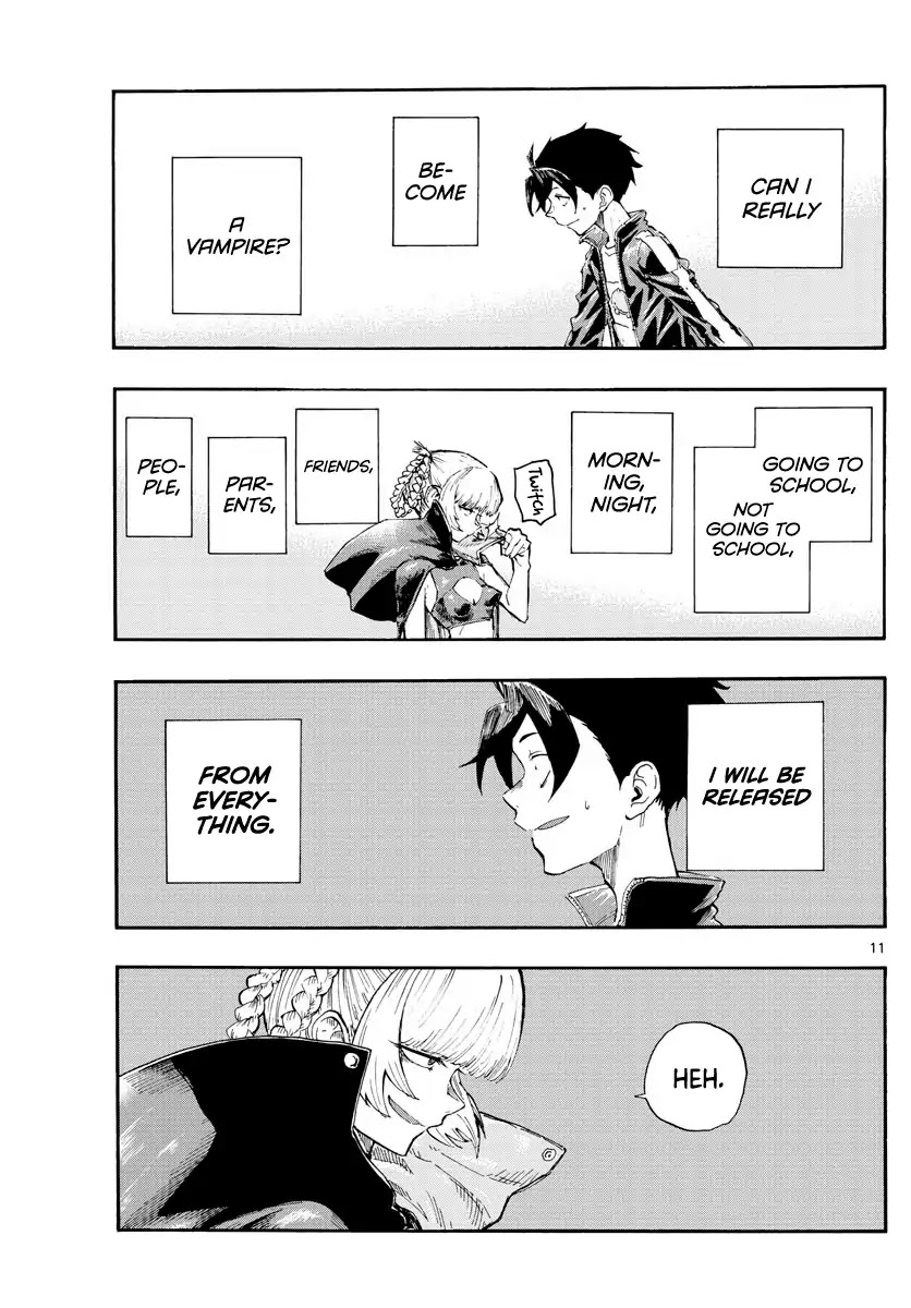 Song of the Night Walkers Chapter 9 page 11 - Chapter 9: What're your intentions, Nanakusa Nazuna?