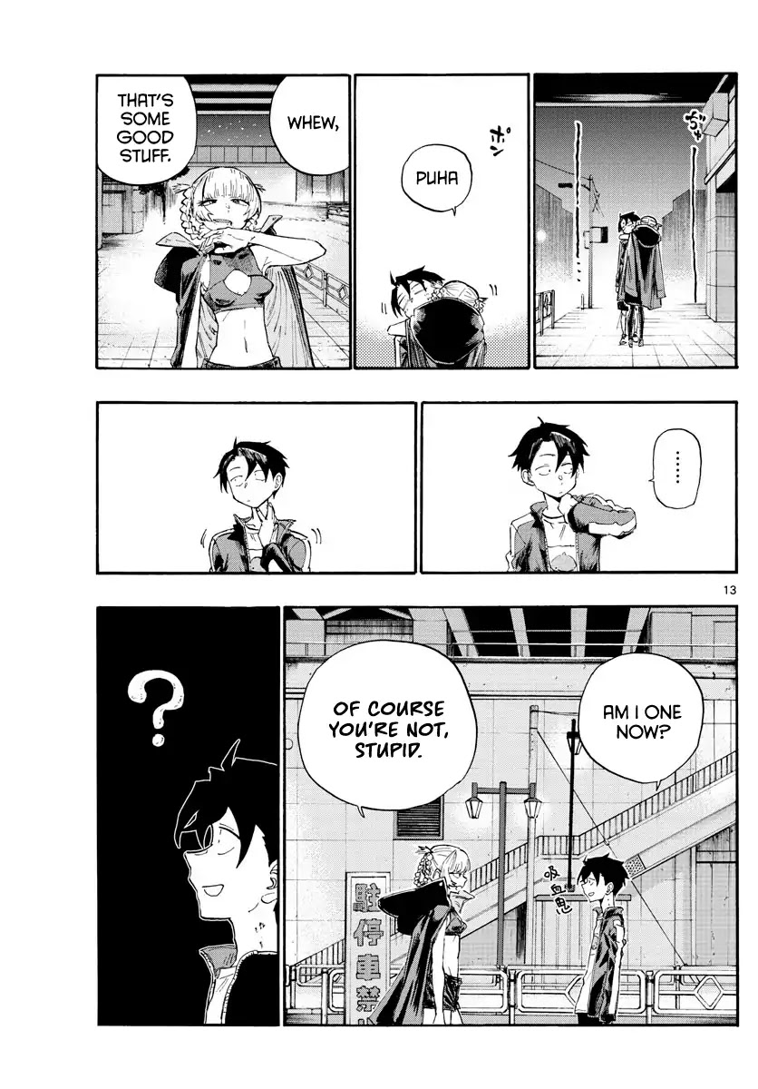Song of the Night Walkers Chapter 9 page 13 - Chapter 9: What're your intentions, Nanakusa Nazuna?