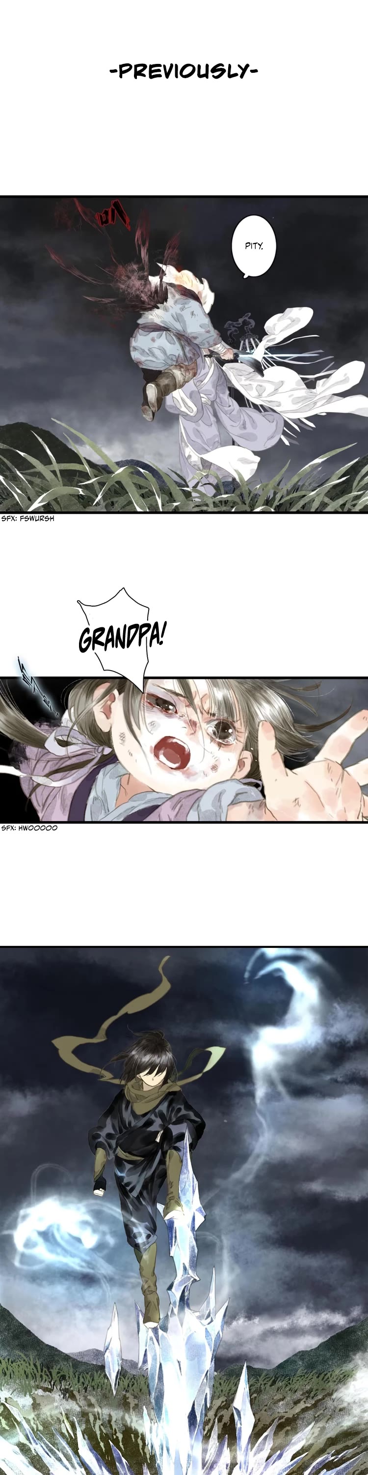 Song of the Sky Walkers Chapter 10 page 1 - Chapter 10: Dangerous Situation