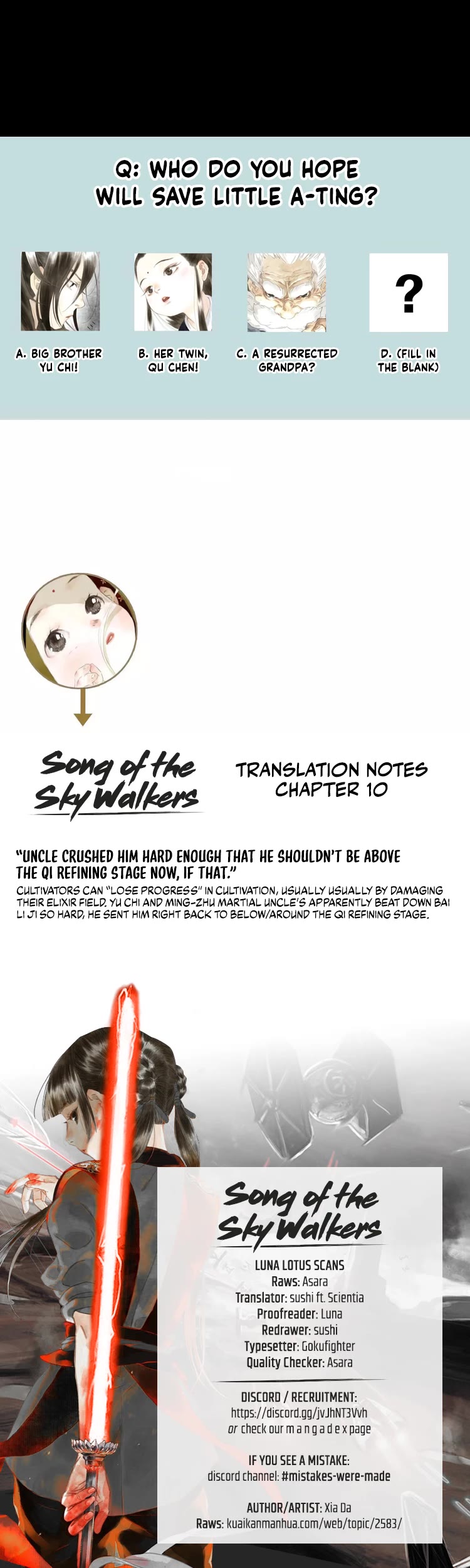 Song of the Sky Walkers Chapter 10 page 19 - Chapter 10: Dangerous Situation