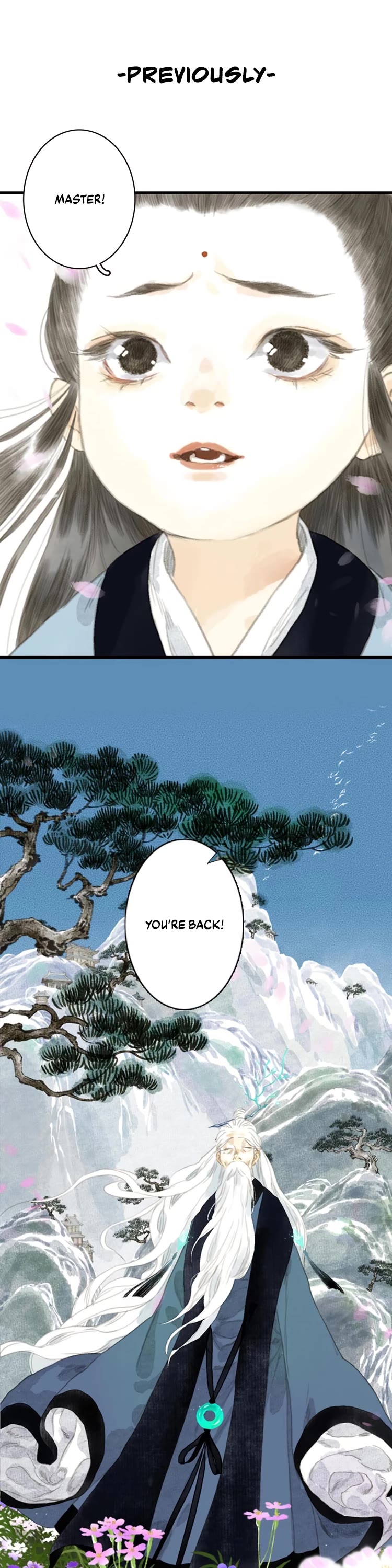 Song of the Sky Walkers Chapter 11 page 1 - Chapter 11: Little Sister?!
