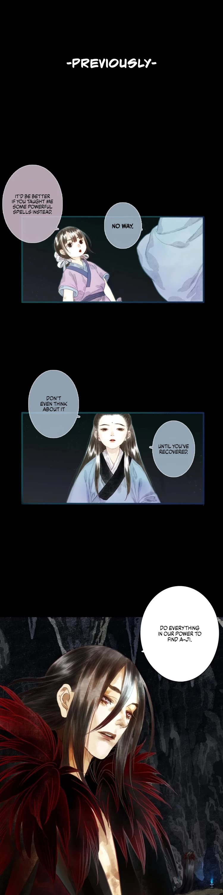Song of the Sky Walkers Chapter 14 page 1 - Chapter 14: Recovery