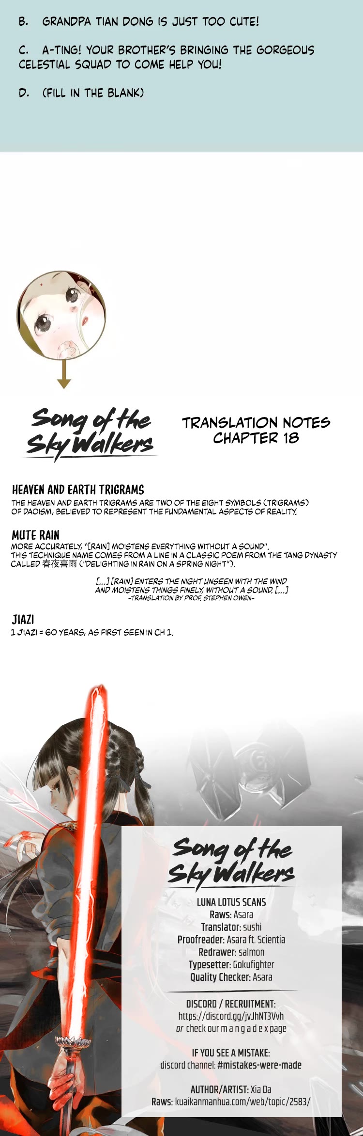Song of the Sky Walkers Chapter 18 page 19 - Chapter 18: Help in Starting an Adventure
