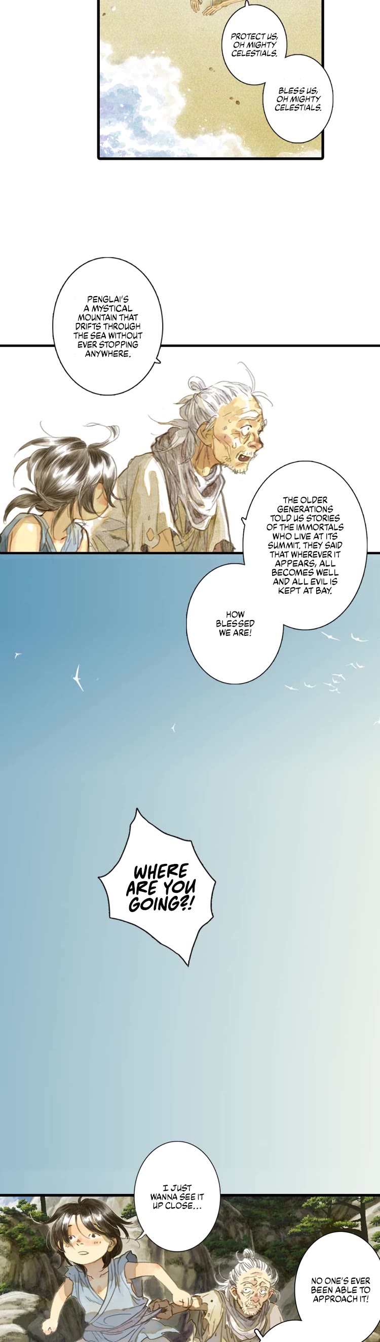 Song of the Sky Walkers Chapter 2 page 4 - Chapter 2: Meeting in Chaos