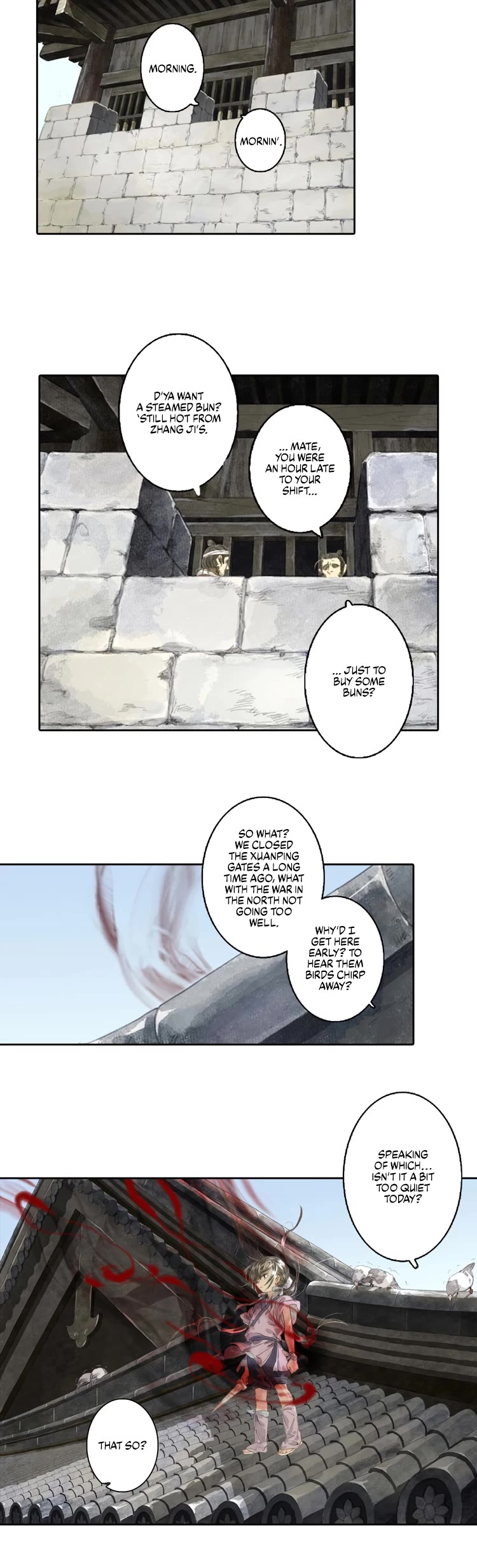 Song of the Sky Walkers Chapter 21 page 3 - Chapter 21: Breaking Into Jail Alone