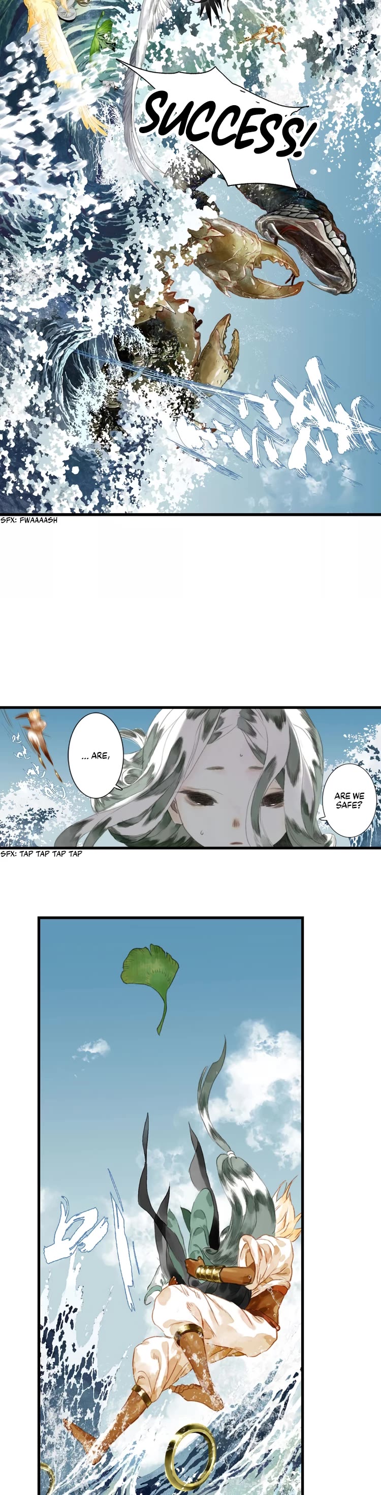 Song of the Sky Walkers Chapter 23 page 11 - Chapter 23: Giant Beasts of the Deep
