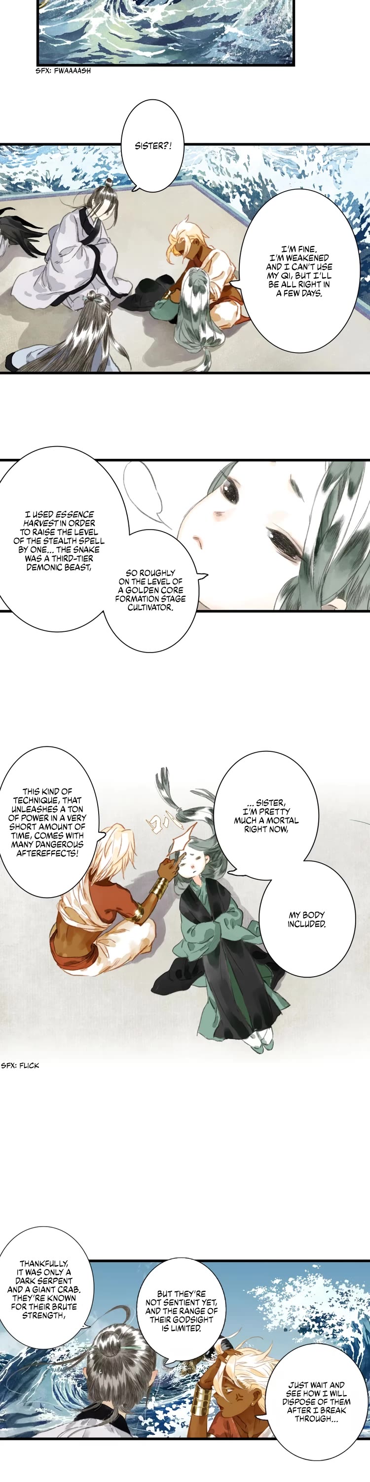 Song of the Sky Walkers Chapter 23 page 12 - Chapter 23: Giant Beasts of the Deep