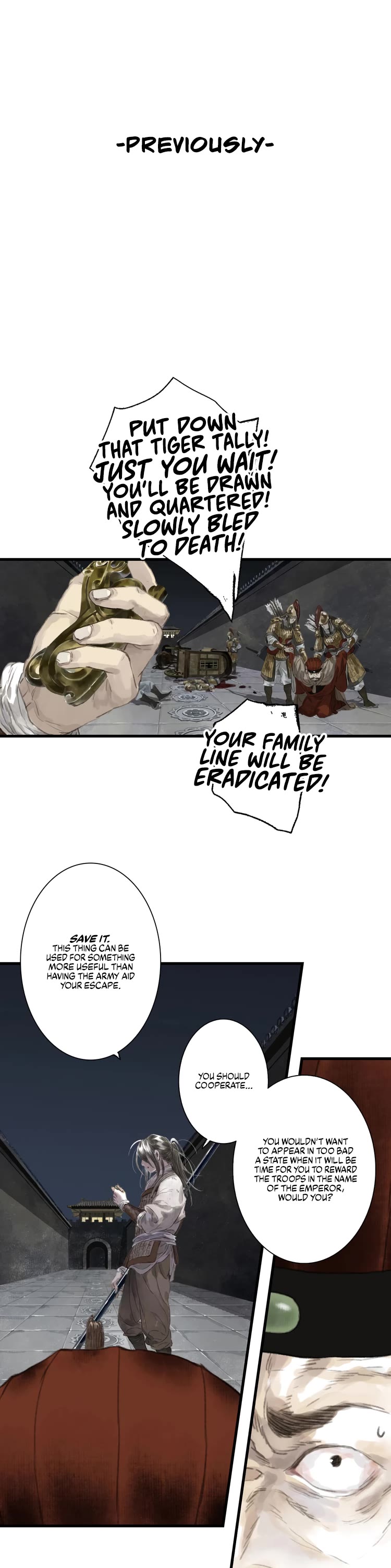 Song of the Sky Walkers Chapter 29 page 1 - Chapter 29: Attack on Bai Li Ji!