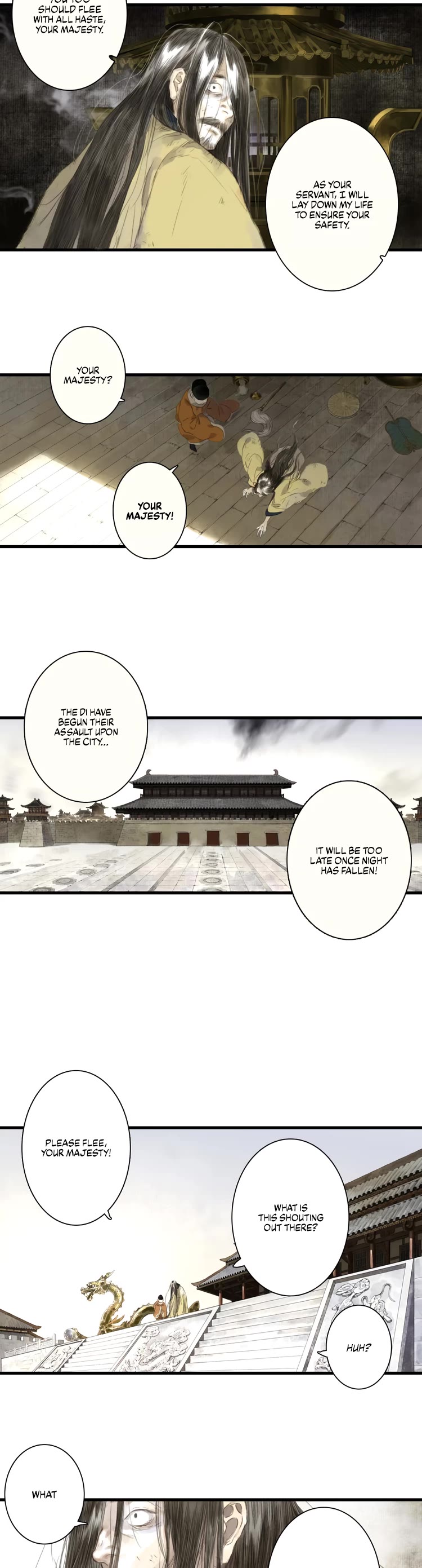 Song of the Sky Walkers Chapter 29 page 14 - Chapter 29: Attack on Bai Li Ji!