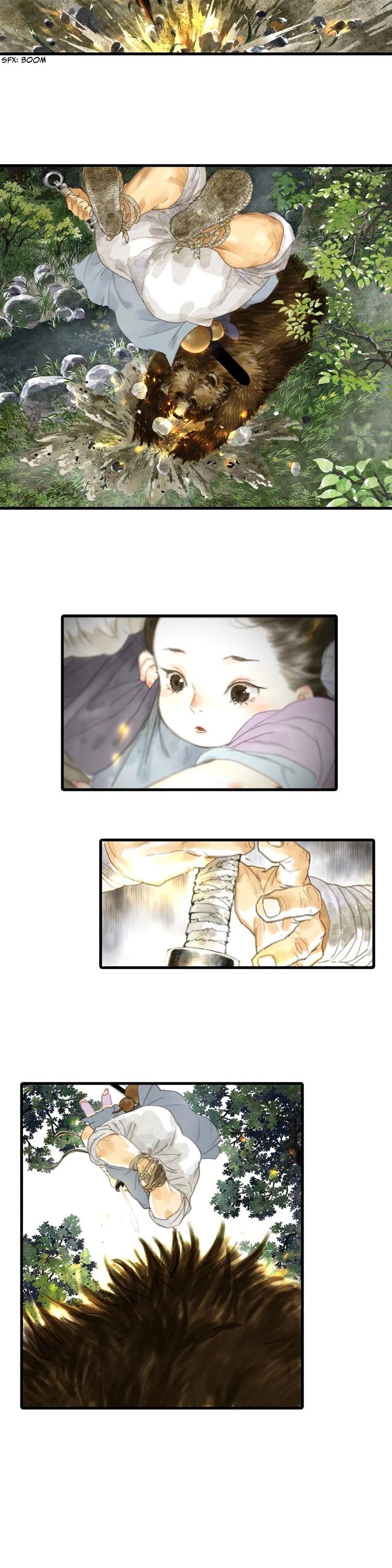 Song of the Sky Walkers Chapter 3 page 6 - Chapter 3: Life or Death