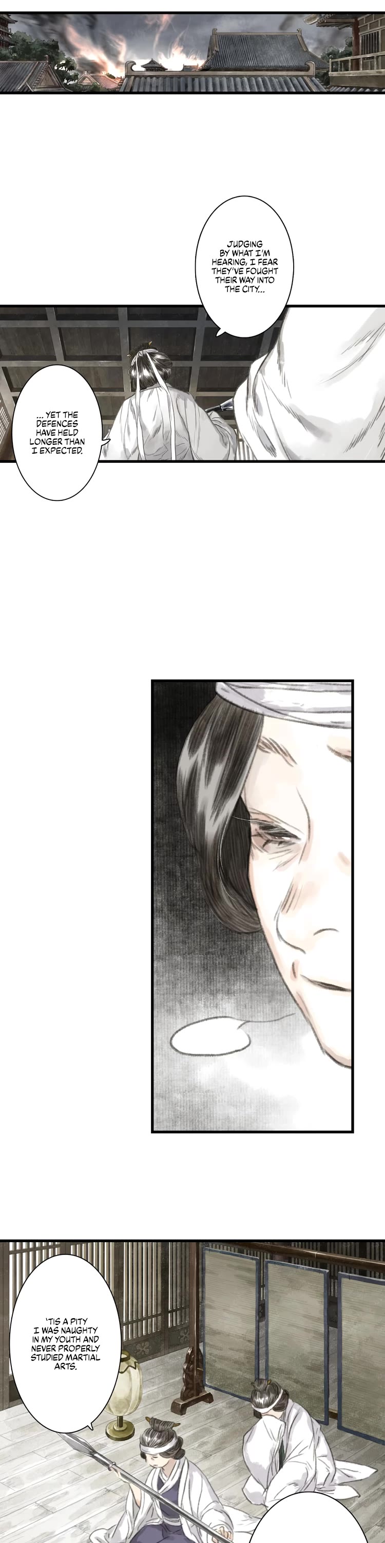 Song of the Sky Walkers Chapter 34 page 11 - Chapter 34: The Fallen City