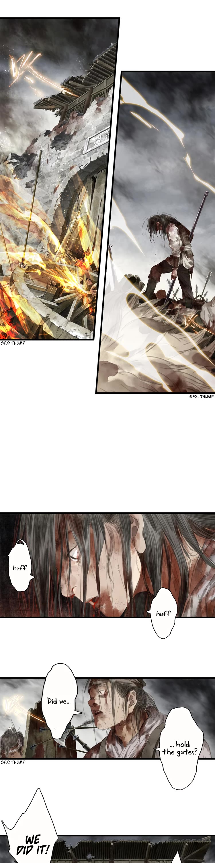 Song of the Sky Walkers Chapter 34 page 3 - Chapter 34: The Fallen City