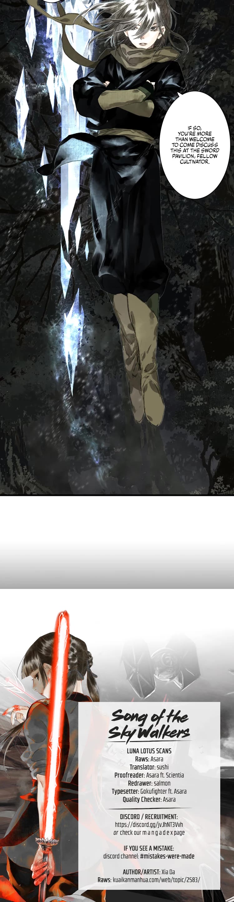 Song of the Sky Walkers Chapter 36 page 13 - Chapter 36: Bai Li Ji's Sudden Demise