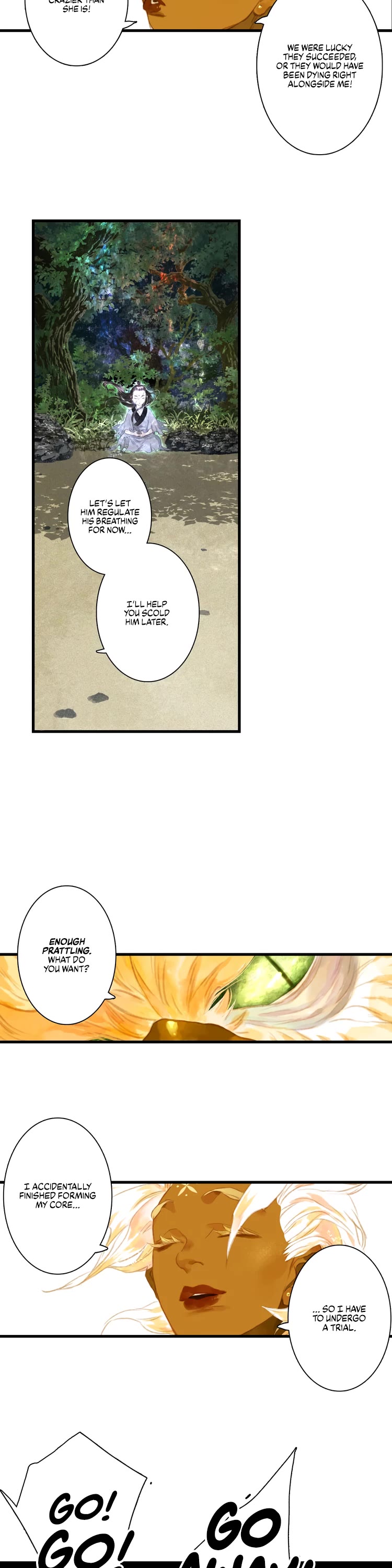 Song of the Sky Walkers Chapter 37 page 8 - Chapter 37: Unclouded Swordsmanship