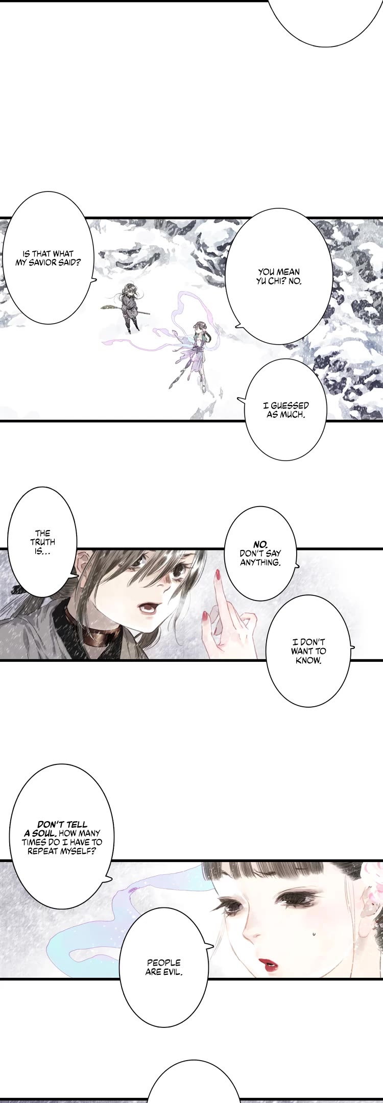 Song of the Sky Walkers Chapter 43 page 12 - Chapter 43: Lin Lang's Warmth