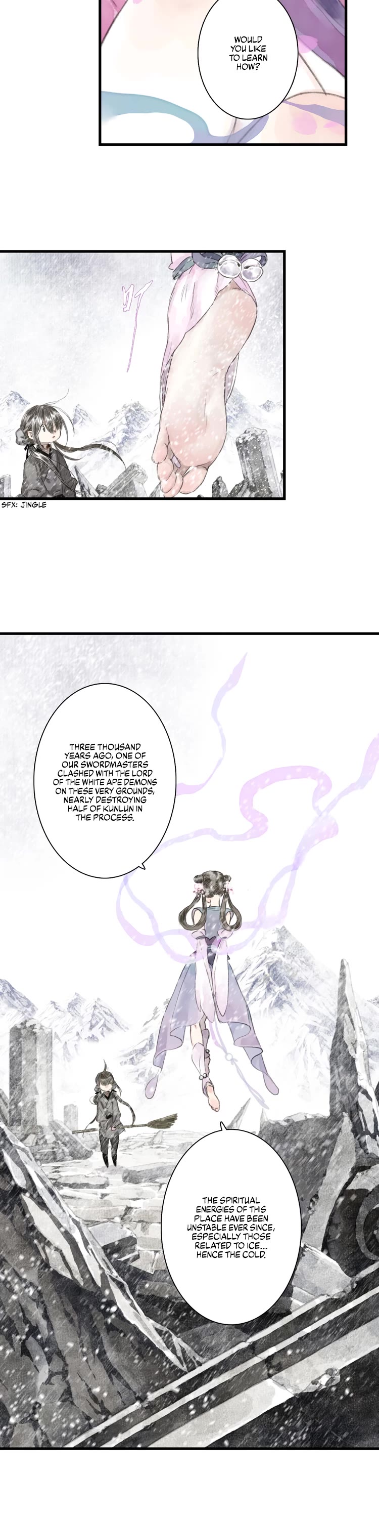 Song of the Sky Walkers Chapter 43 page 2 - Chapter 43: Lin Lang's Warmth