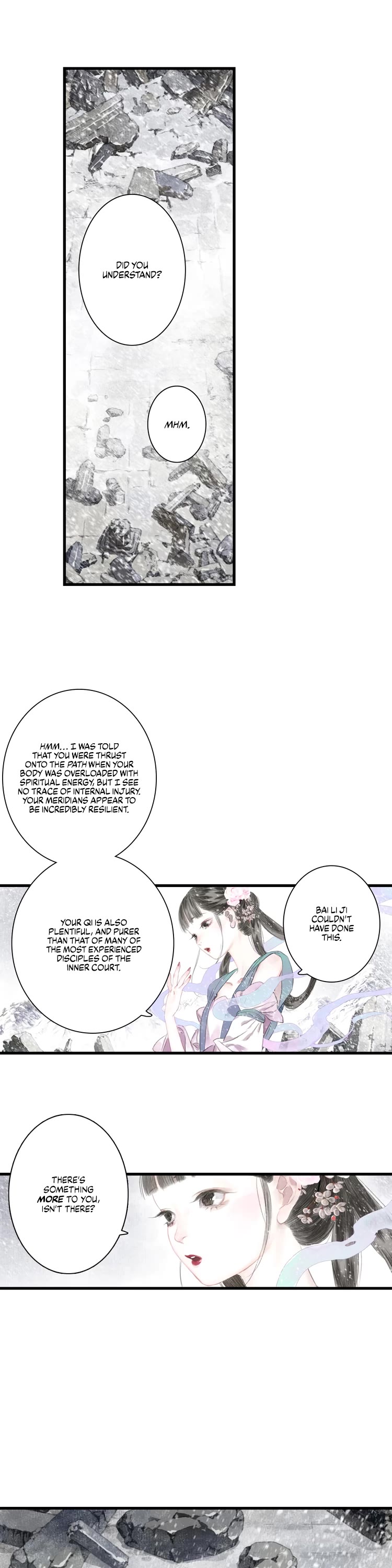 Song of the Sky Walkers Chapter 43 page 6 - Chapter 43: Lin Lang's Warmth