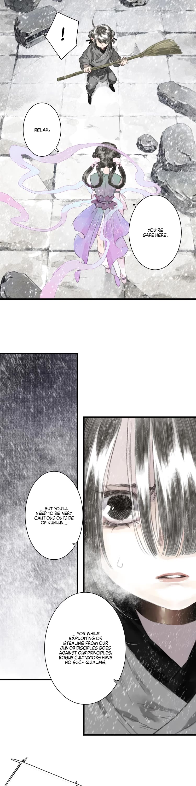 Song of the Sky Walkers Chapter 43 page 7 - Chapter 43: Lin Lang's Warmth