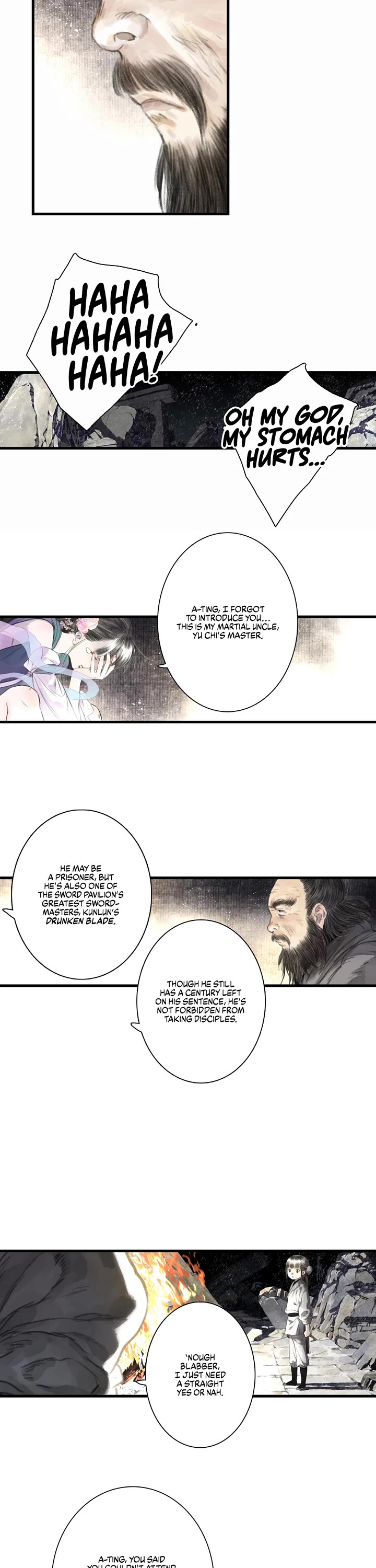 Song of the Sky Walkers Chapter 46 page 8 - Chapter 46: Disciple A-Ting