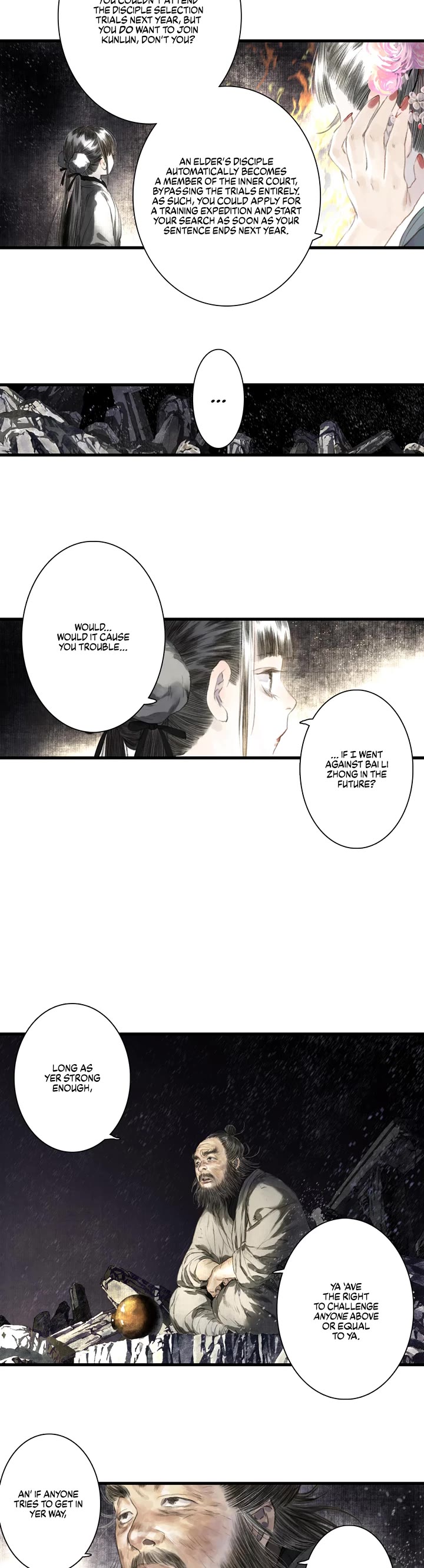 Song of the Sky Walkers Chapter 46 page 9 - Chapter 46: Disciple A-Ting