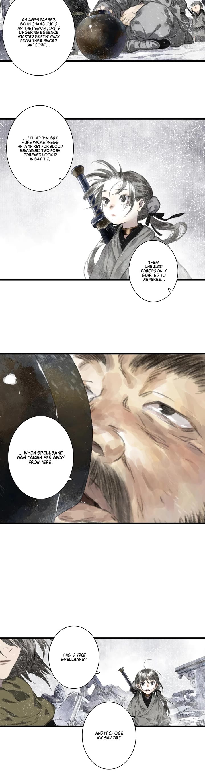 Song of the Sky Walkers Chapter 47 page 15 - Chapter 47: A-Ting Reunites With Her Savior