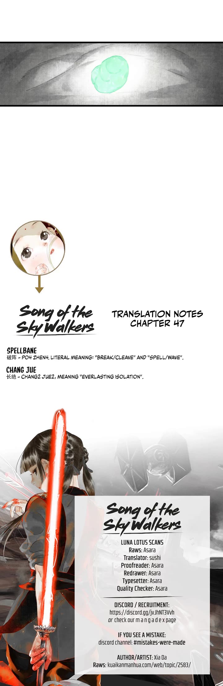 Song of the Sky Walkers Chapter 47 page 19 - Chapter 47: A-Ting Reunites With Her Savior