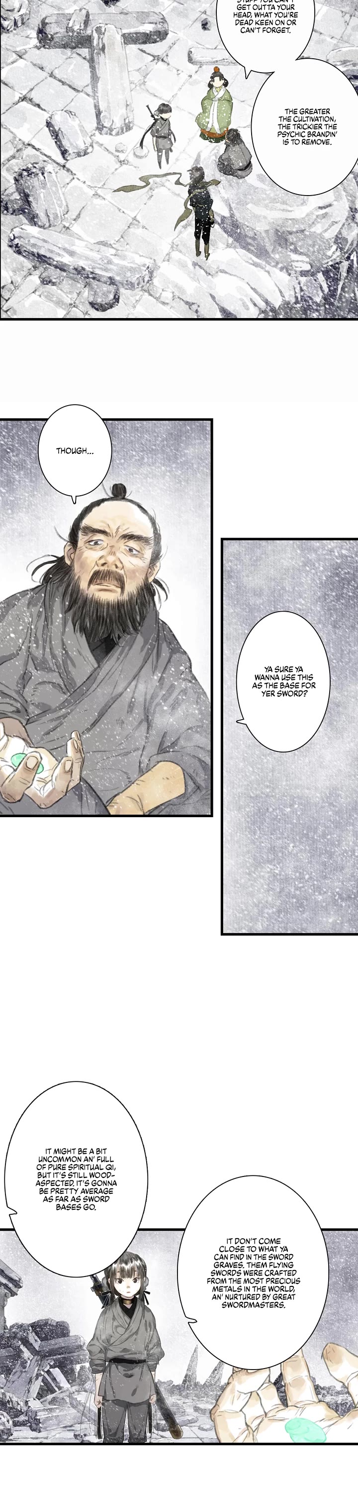 Song of the Sky Walkers Chapter 48 page 3 - Chapter 48: The Whole Martial Line