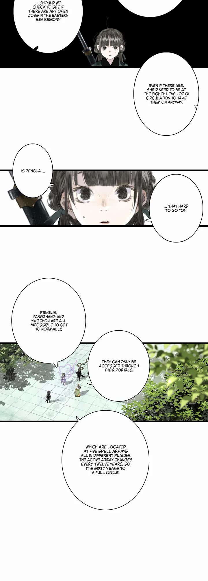 Song of the Sky Walkers Chapter 49 page 10 - Chapter 49: A-Ting's Departure