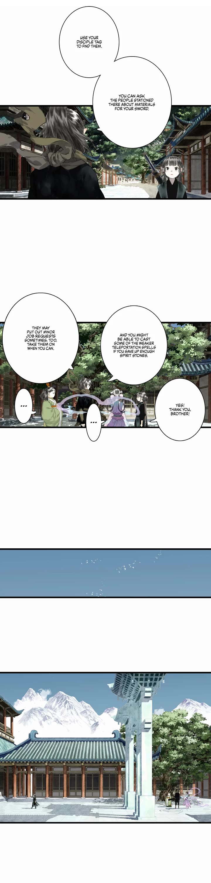 Song of the Sky Walkers Chapter 49 page 12 - Chapter 49: A-Ting's Departure