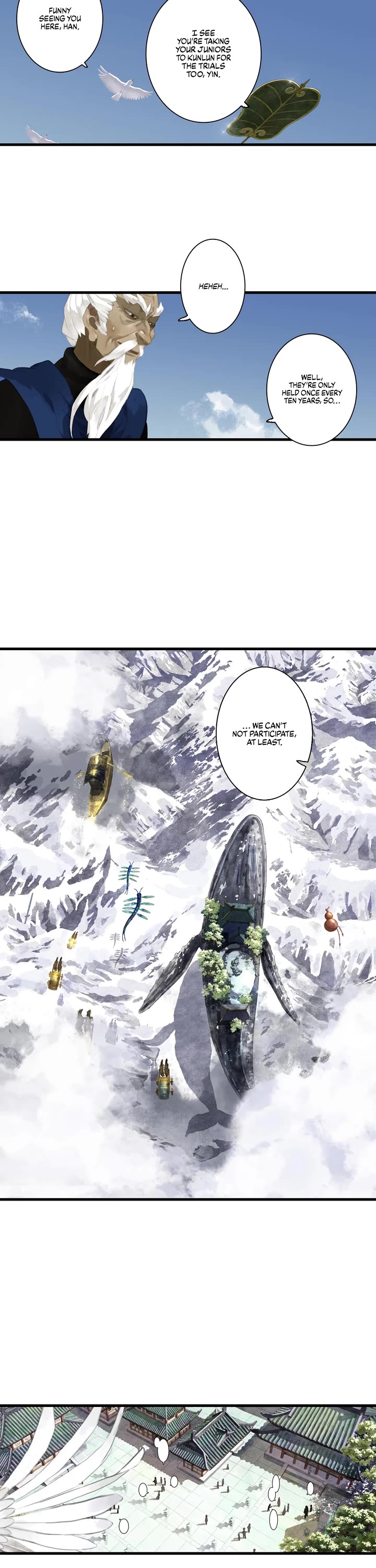 Song of the Sky Walkers Chapter 49 page 3 - Chapter 49: A-Ting's Departure