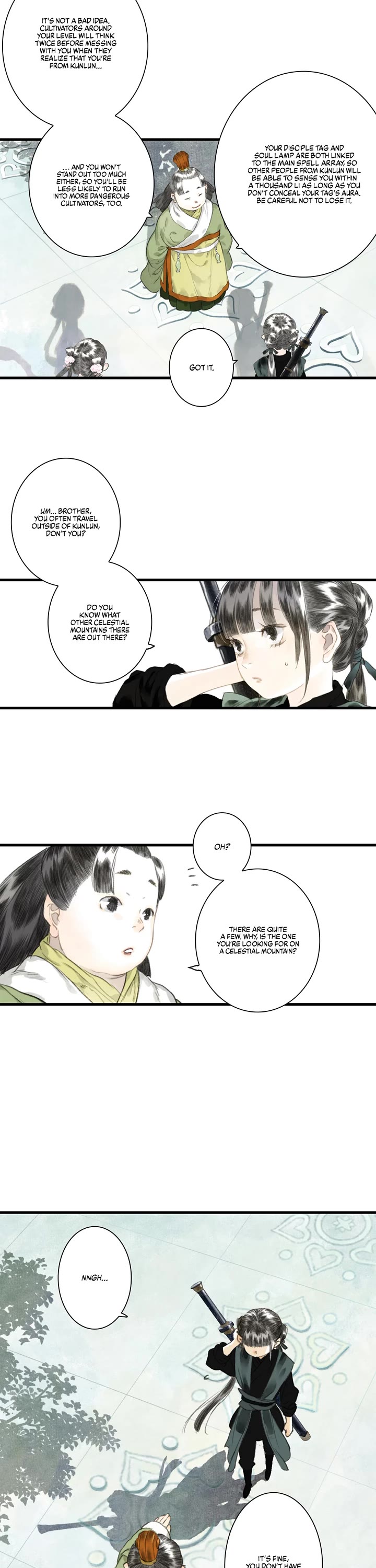 Song of the Sky Walkers Chapter 49 page 7 - Chapter 49: A-Ting's Departure