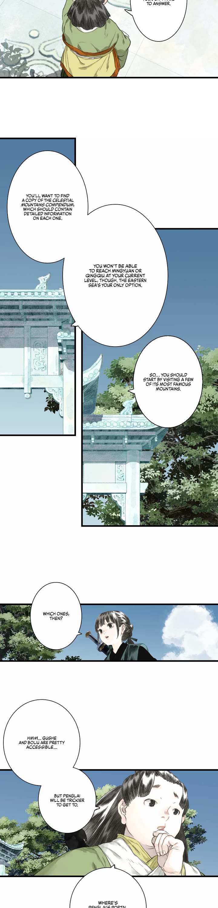 Song of the Sky Walkers Chapter 49 page 8 - Chapter 49: A-Ting's Departure
