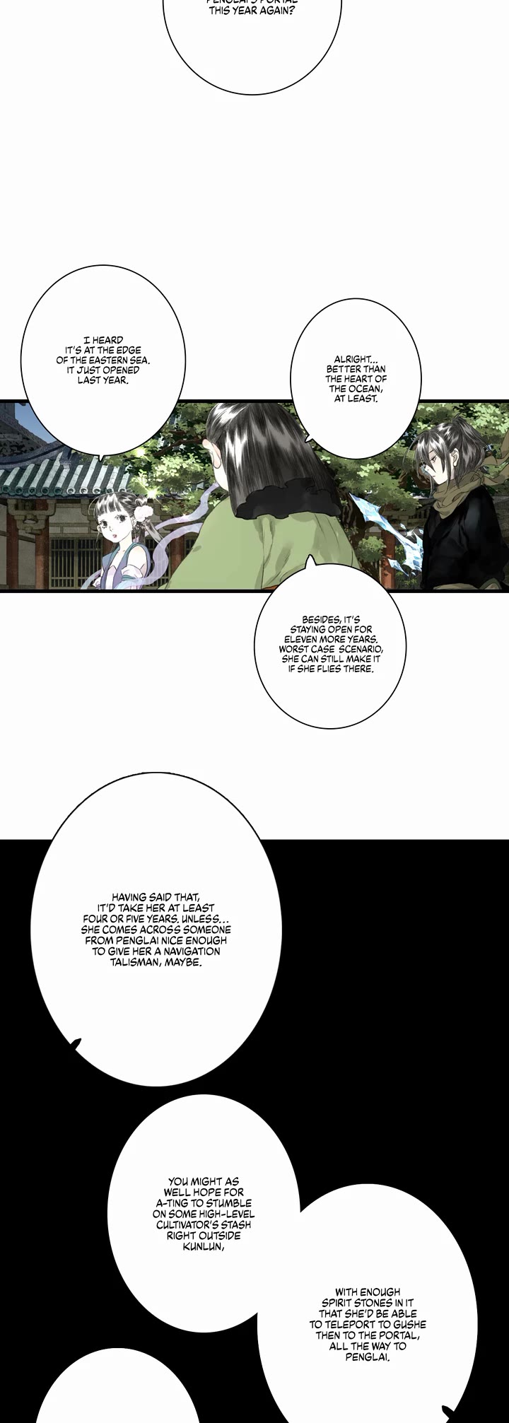 Song of the Sky Walkers Chapter 49 page 9 - Chapter 49: A-Ting's Departure