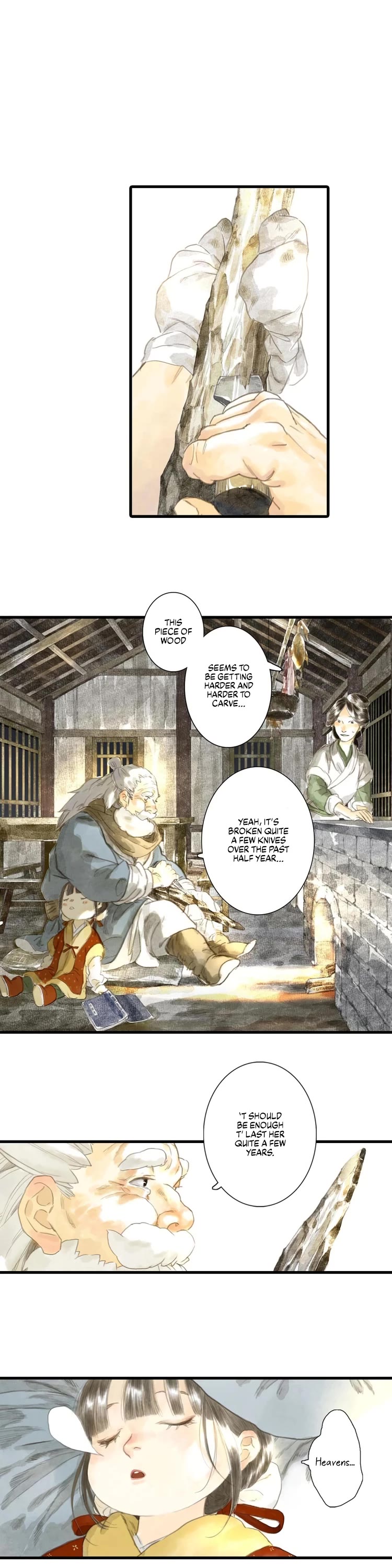 Song of the Sky Walkers Chapter 5 page 12 - Chapter 5: A Wooden Sword
