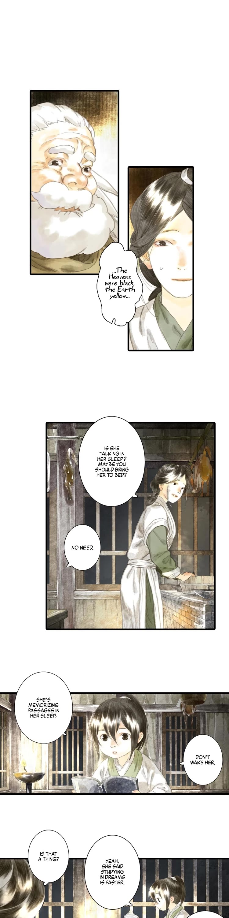 Song of the Sky Walkers Chapter 5 page 13 - Chapter 5: A Wooden Sword