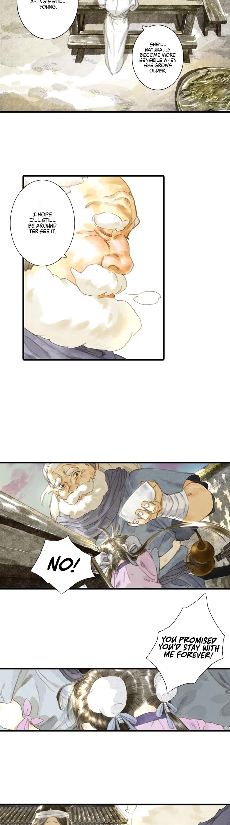 Song of the Sky Walkers Chapter 5 page 4 - Chapter 5: A Wooden Sword