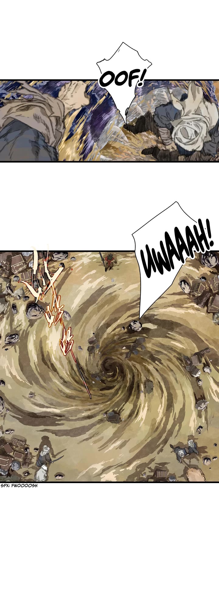 Song of the Sky Walkers Chapter 51.1 page 5 - Chapter 51.1: The Great Sandwyrm Strikes! (Part 1)