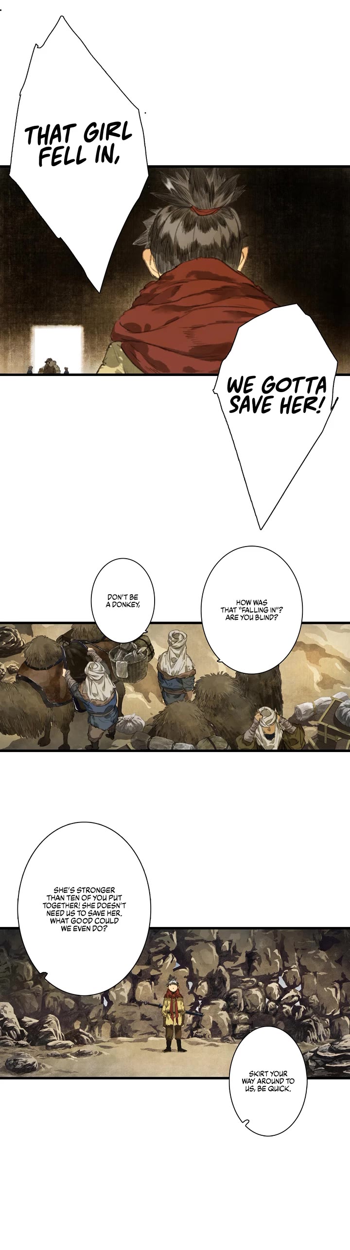 Song of the Sky Walkers Chapter 51.2 page 5 - Chapter 51.2: The Great Sandwyrm Strikes! (Part 2)