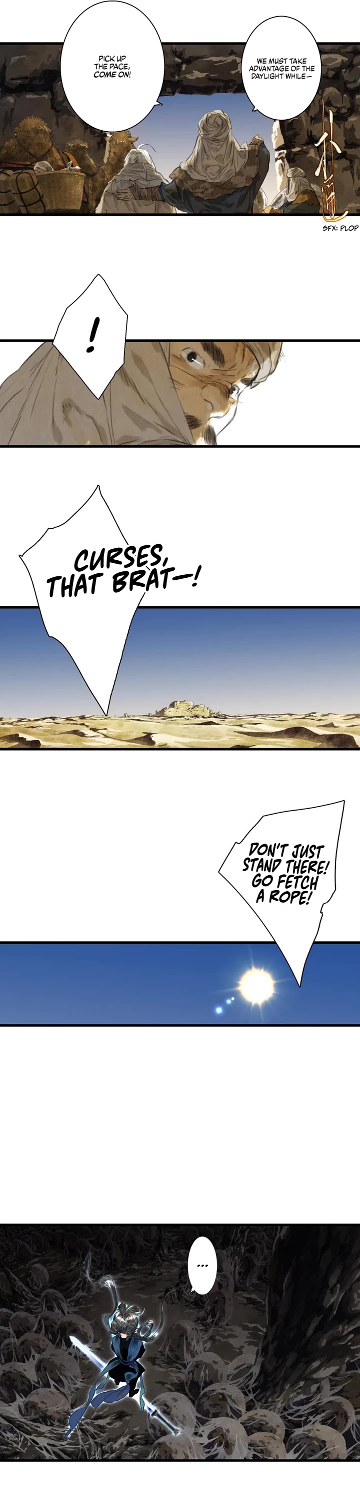 Song of the Sky Walkers Chapter 51.2 page 6 - Chapter 51.2: The Great Sandwyrm Strikes! (Part 2)