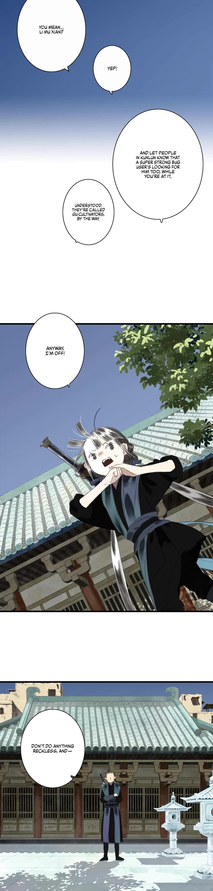 Song of the Sky Walkers Chapter 55 page 12 - Chapter 55: Can A-Ting Escape?