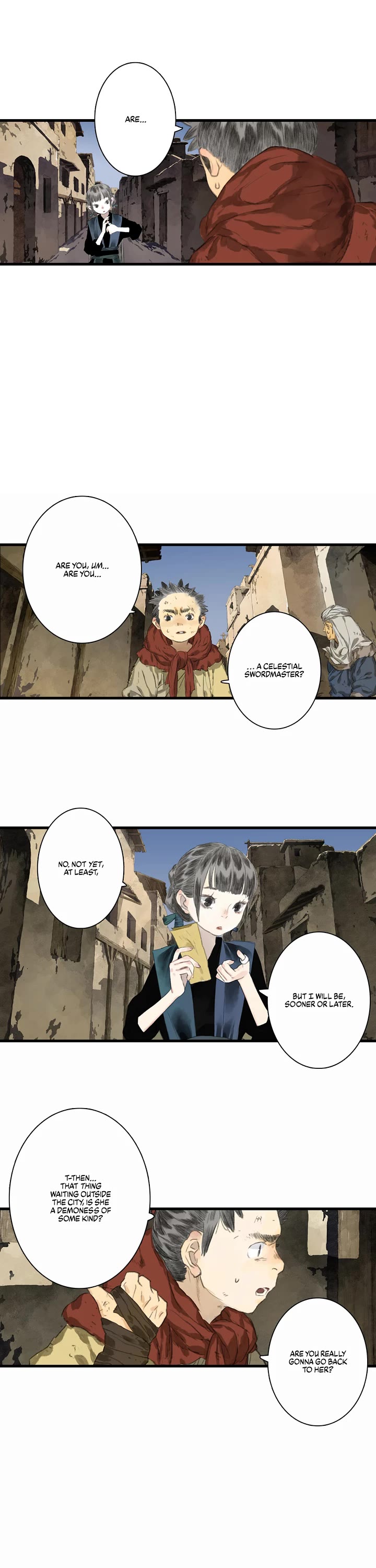 Song of the Sky Walkers Chapter 55 page 3 - Chapter 55: Can A-Ting Escape?