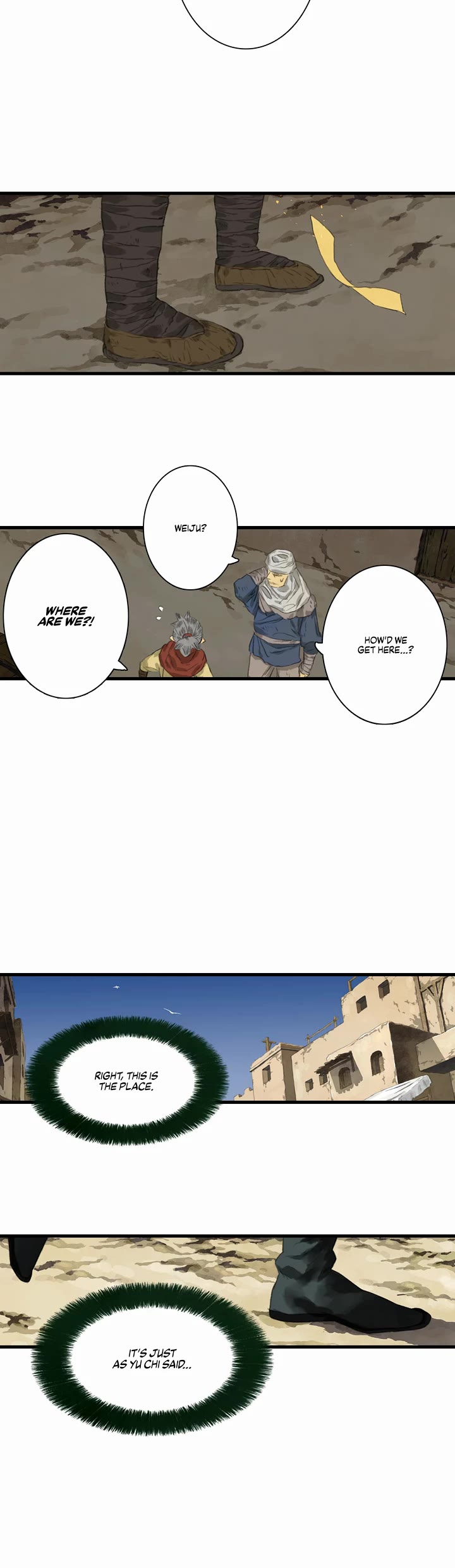 Song of the Sky Walkers Chapter 55 page 5 - Chapter 55: Can A-Ting Escape?