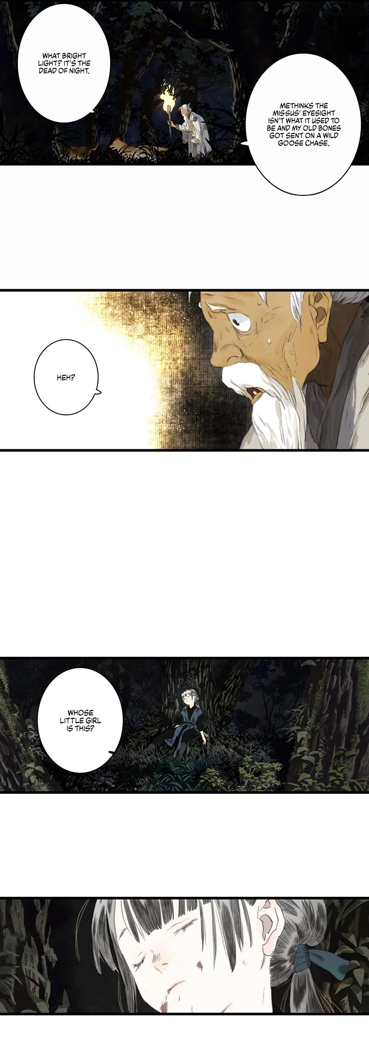 Song of the Sky Walkers Chapter 56 page 4 - Chapter 56: Out of Qi After a Thousand Li Escape