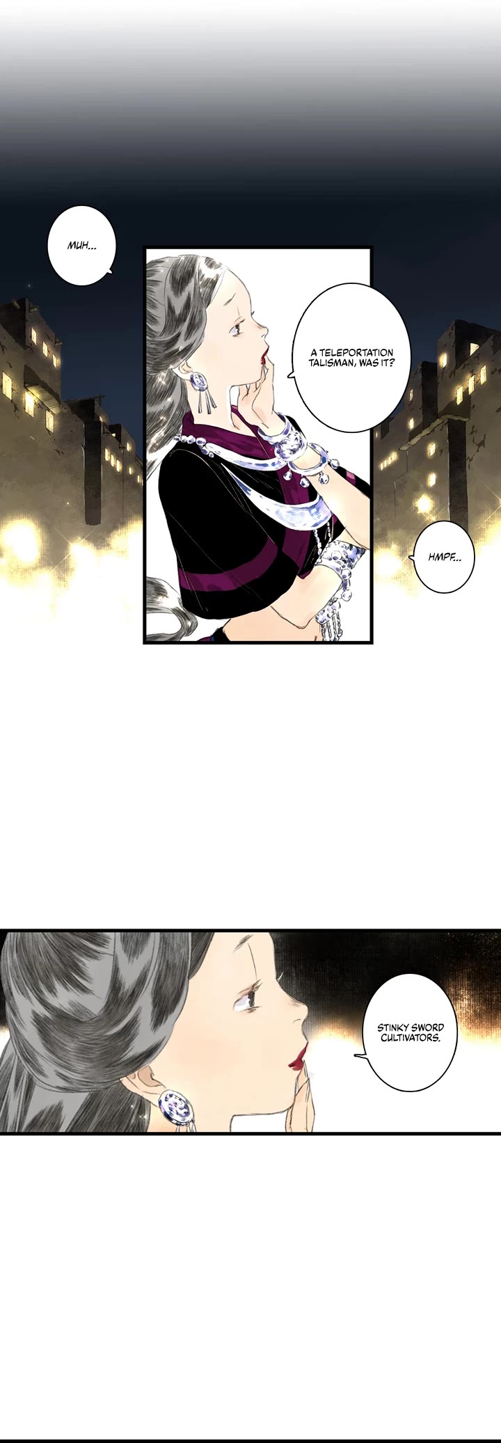 Song of the Sky Walkers Chapter 56 page 5 - Chapter 56: Out of Qi After a Thousand Li Escape