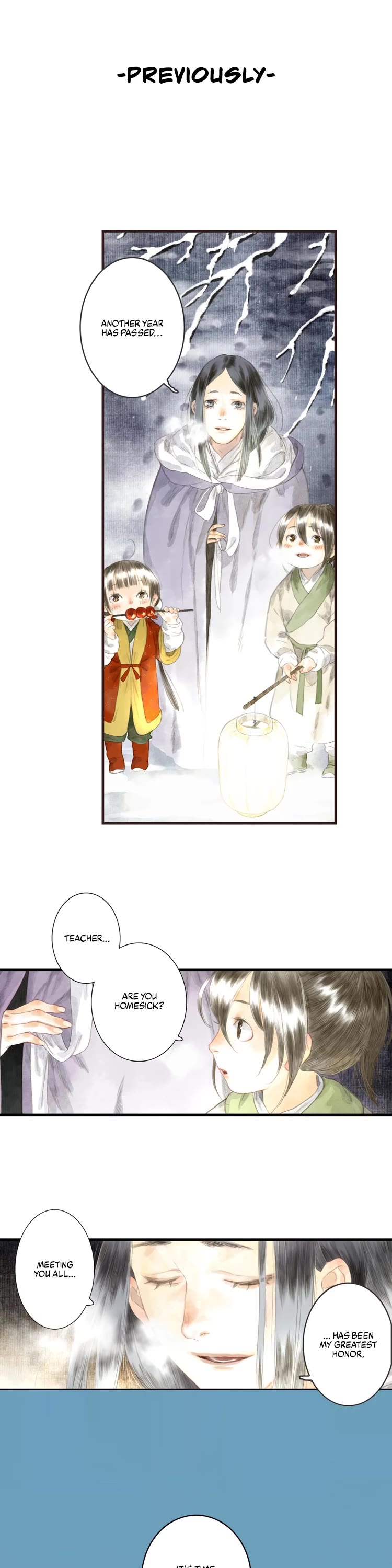 Song of the Sky Walkers Chapter 7 page 1 - Chapter 7: Strange Happenings In The Village
